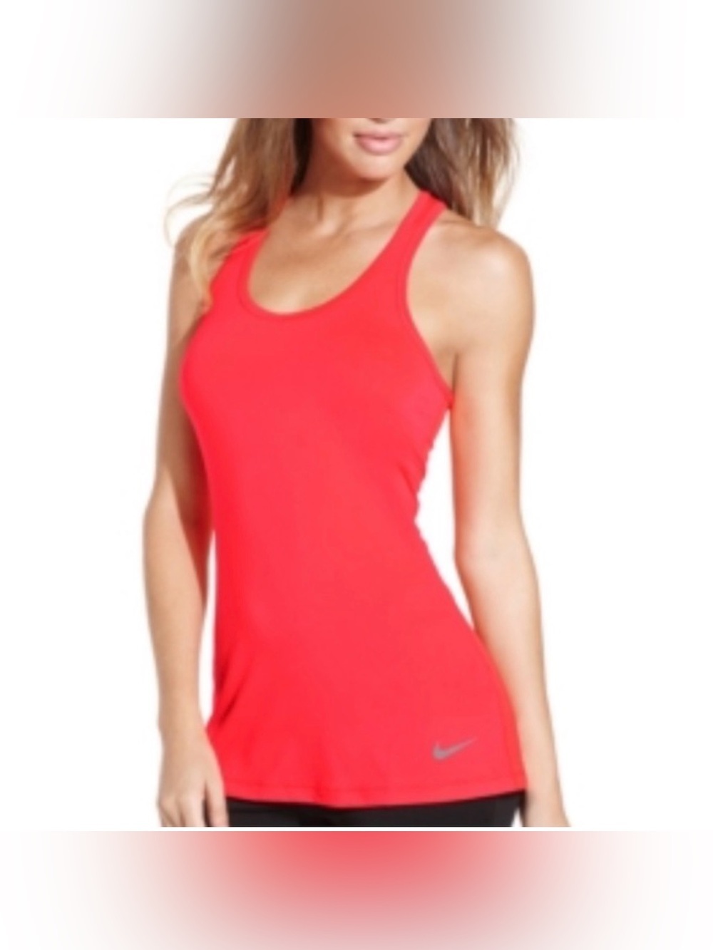 Nike Bright Red Racerback Training Tank